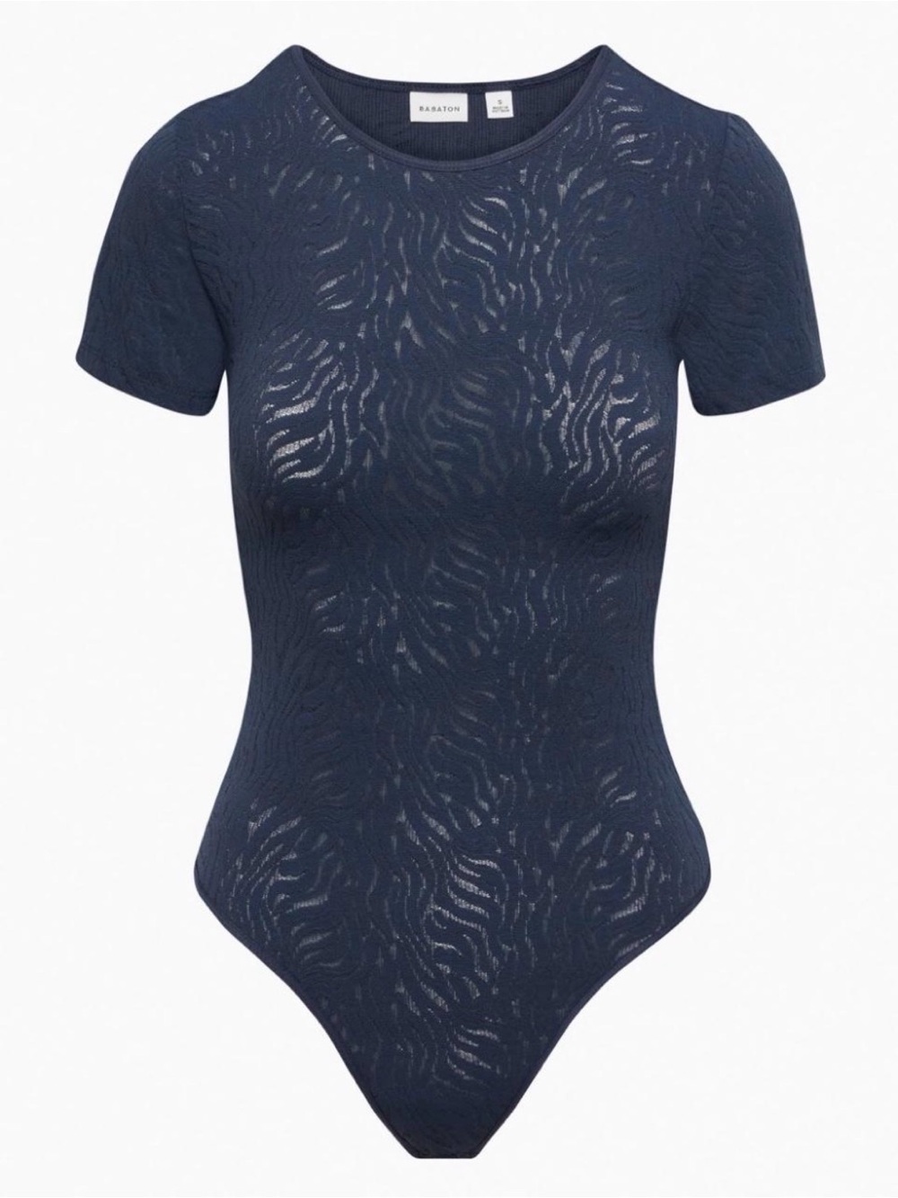 Aritzia Babaton Shapelace Crew Bodysuit